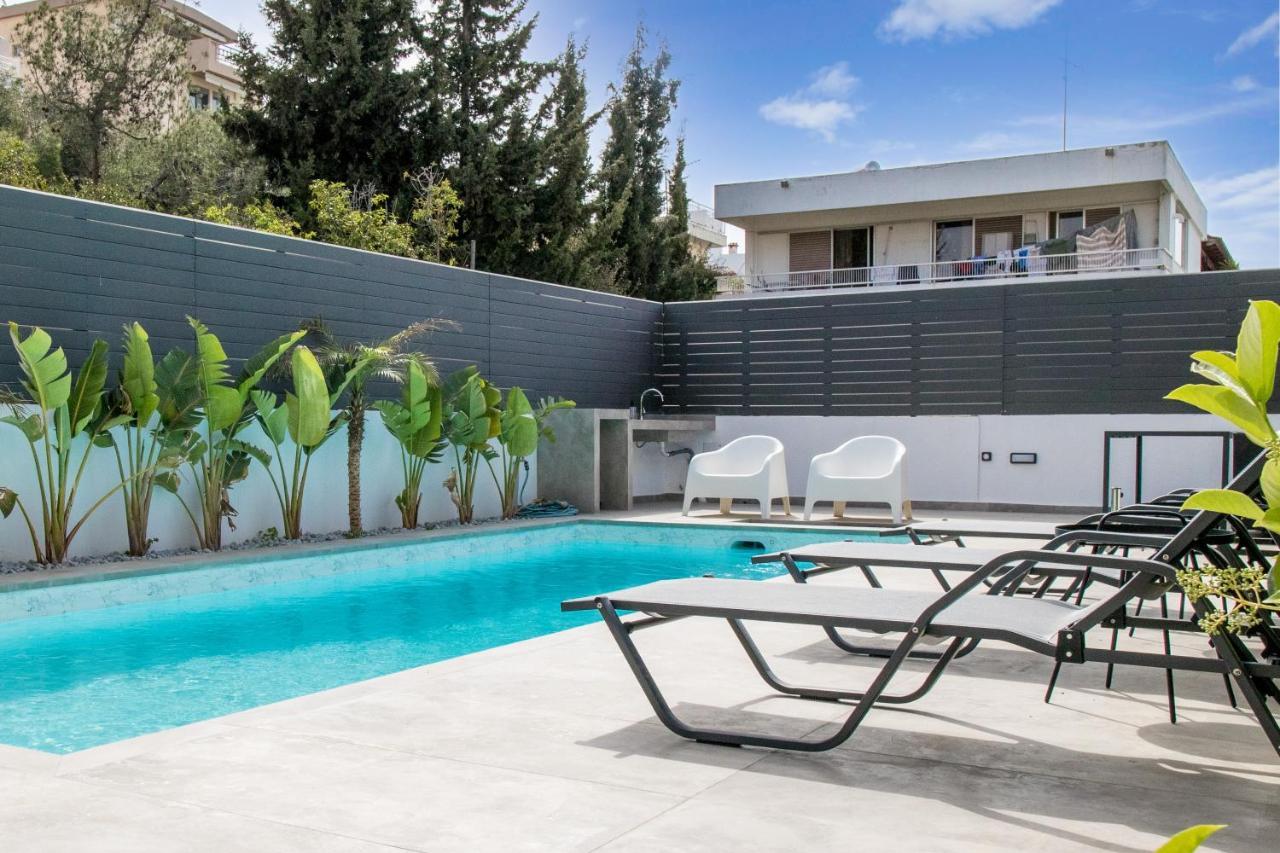 Pool Voula Apartment Close To Kavouri Beach By Cielo Homes Athens Ngoại thất bức ảnh